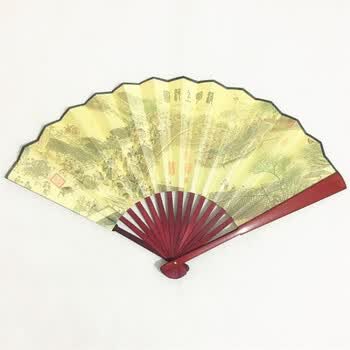 10十大元帅扇子10寸折叠男扇 清明上河图 大清王朝