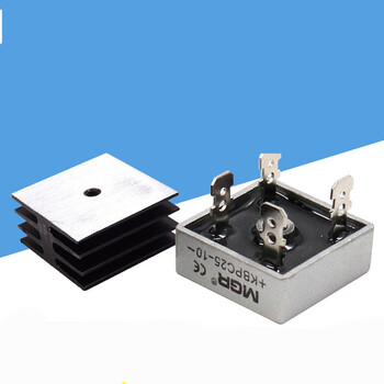 单相整流桥 模块交流变直流电12v24v充电器kbpc3510 20 50a安35 10 单