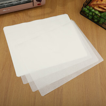百乐享双面蒸笼纸烤盘纸方形烧烤用硅油纸烤肉吸油纸 70*50cm400张/包