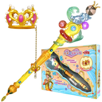 儿童公主仙女棒精灵梦宝杖叶罗丽娃娃卡通动漫同款套装亮彩星彩宝杖