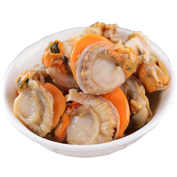 无冰大号海捕扇贝肉新鲜冷冻海鲜鲜活贝肉全贝1500g3斤大号无冰扇贝肉