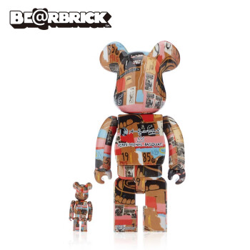 熊 bearbrick andy warhol jean-michel basquiat#2 安迪沃霍尔