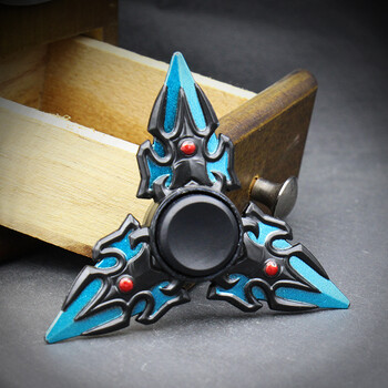 合金儿童玩具成人手指陀螺指间陀螺超长时间高速1 兰陵王 暗影刀锋