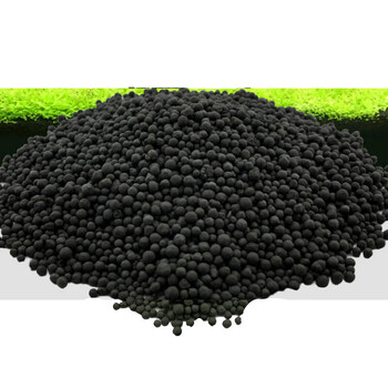 底肥肥料颗粒水草黑陶粒陶粒黑色鱼缸底肥泥土迷你净水水族速成过滤