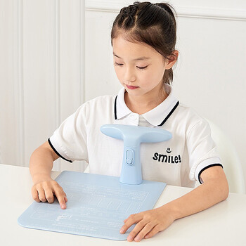 白翎 坐姿矫正器无顶胸儿童快夹纠正写字姿势小学生用儿童学习预防