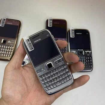 诺基亚e72金属直板按键机移动联通4g学生机商务工作wifi老人机 灰色