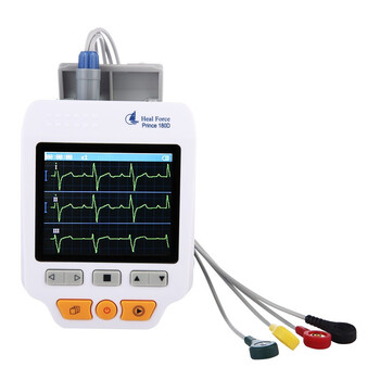 力康(heal force)心电仪家用心率心脏监护检测仪便携式24小时波形监测