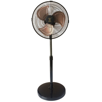 祥阳电风扇钻石台立扇家用铝叶落地扇学生宿舍卧室升降可摇头12英寸