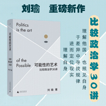 抖音吳主任推薦 劉瑜新書 可能性的藝術-比較政治學30講 你所見到現象