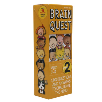 Brain Quest Grade 2 少儿智力开发系列：2年级 美国小学生全科练习二年级问答卡