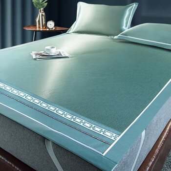 席师傅冰丝凉席夏季三件套可水洗机洗折叠席子床单床笠款婴儿可用 6a