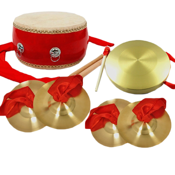 锣鼓全套 成人年会舞台表演儿童锣鼓镲乐器 成人】30鼓19镲24镲25锣