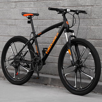 公路自行车碳纤维山地自行车成人男女变速越野赛车轻便学生单车跑车