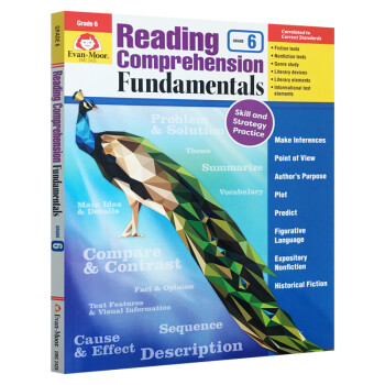 Evan Moor 阅读理解基础强化练习 六年级 Reading Comprehension Fundamentals Grade 6