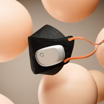 飞利浦 电动新风口罩3d立体kn95级防尘防晒面罩高颜值 【新风口罩】