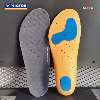 victor羽毛球专用鞋垫胜利xd11羽毛球鞋垫xd8xd10运动鞋垫弹性减震xd
