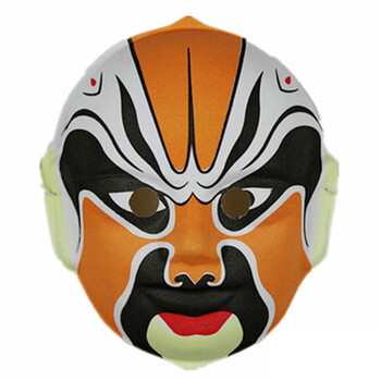 手绘中式京剧面具变脸儿童京剧脸谱面具万圣节舞会装饰 12号发1个