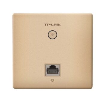 TP-LINK TL-AP1202I-PoE 86型面板式双频无线AP嵌入墙壁式室内wifi网络覆盖 TL-AP1202I-PoE 薄款碳素黑（方）