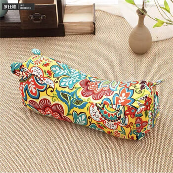 手工虎头枕荞麦壳枕头颈椎安神睡眠按摩纯棉可爱老虎头枕头黄花头