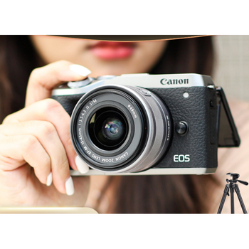 佳能(canon)canon/佳能m6mark2微单反相机入门级(15-45mm)套机佳能eos