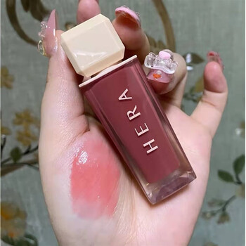 jennie同款韩国hera赫妍赫拉唇釉462蜜桃肉桂奶茶色口红499现货 422