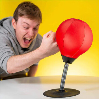 赟娅网红减压神器男女生出气发泄球吸盘式拳击玩具成年人泄愤撒气宣泄