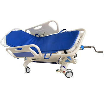 升降平车病人转运床胃镜检查床手术室对接多功能急救车医用抢救床abs