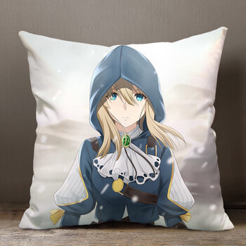 薇尔莉特抱枕紫罗兰永恒花园周边薇尔莉特抱枕被子两用沙发汽车靠垫