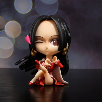 海贼王全套q版路飞索隆山治公仔动漫模型汽车载摆件男生礼物 女帝