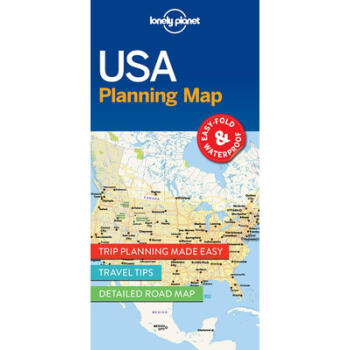 Lonely Planet USA Planning Map 1
