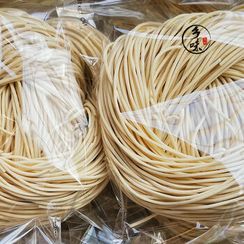 上海苏州阳春面 汤面 酱油面 高邮碱面 手工日晒细圆 碱水面条 细圆款