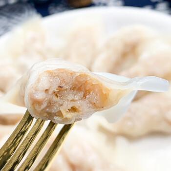 速冻鱼皮角350g顺德凤城特产鱼皮饺火锅水饺茶楼面食搭配