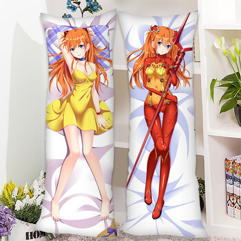 森尼熊新世纪福音战士绫波丽等身抱枕eva明日香周边动漫长抱枕靠枕