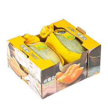 哈密瓜新鲜整箱水果单果约34斤两颗精品水果礼盒当季整箱香甜瓜哈蜜瓜