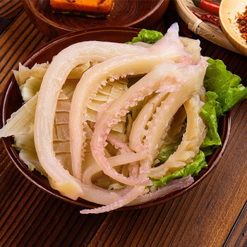 最洽火箭鱿鱼重庆火锅食材配菜冷冻新鲜水发鱿鱼串串烧烤生鲜 鱿鱼花1