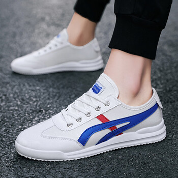 园洁2023夏季新款男士帆布鞋男鞋运动休闲布鞋阿甘鞋潮流板鞋小白鞋子