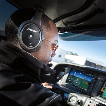 bose博士航空降噪耳机,a20飞行员佩戴高清音质,直升机头戴式蓝牙耳机