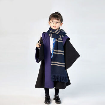 校服周边万圣节波特npc5315鹰院魔法服魔杖领带衬衫围巾140码125135米