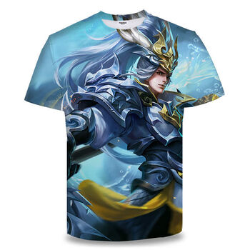 浣卿袖国服韩信衣服王者荣耀白龙吟游戏男女装短袖t恤夏装学生青少年