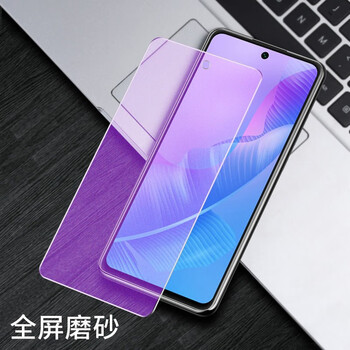 20se磨砂钢化膜手机膜ppa-al20全屏抗蓝光玻璃膜高清游戏 畅享20se