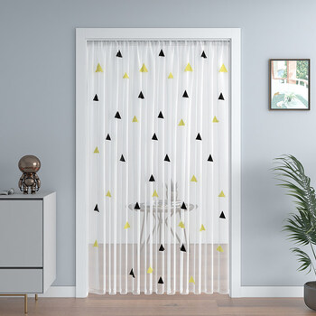 防蚊纱网帘门帘夏季透气防蝇卧室隔断帘家用进门纱窗帘可定制纱帘门帘