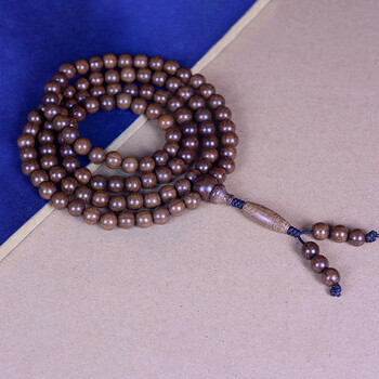 沭白五台山降龙木老料六道木手串九道木佛珠原木手链男女文玩念珠精品