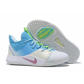 【官方旗舰店】保罗乔治3代篮球鞋宇航员白金泼墨pg3黑白纯原男低帮