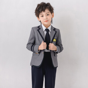 温格奥(wengeao)儿童校服中小学生班服幼儿园园服西服套装西装毕业