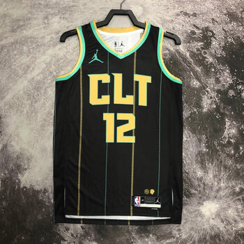 kupy运动球衣 23赛季 黄蜂队 城市版 12号 乌布雷球衣 热压篮球服