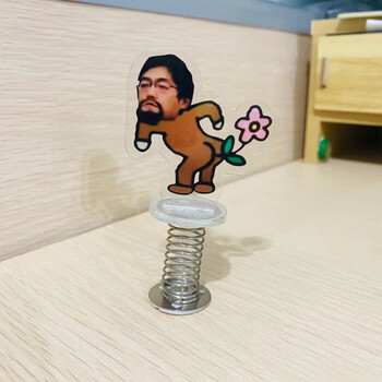 2022新款现货时代峰峻李飞周边摇摇乐亚克力人形立牌钥匙扣  高度10