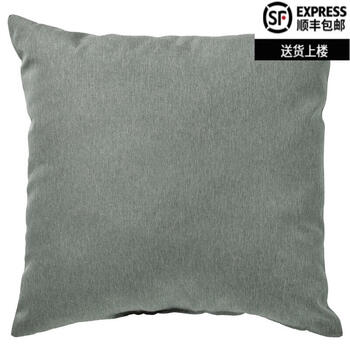 宜家ehomarleksgras夏列格靠垫沙发靠垫套多色百搭简约舒适绿色40x40