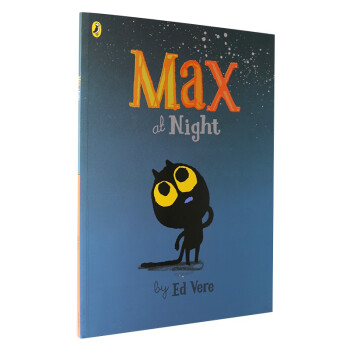 晚上的小麦 夜晚的麦克斯 英文原版绘本 Max At Night 全彩童书 英语启蒙 2-5岁