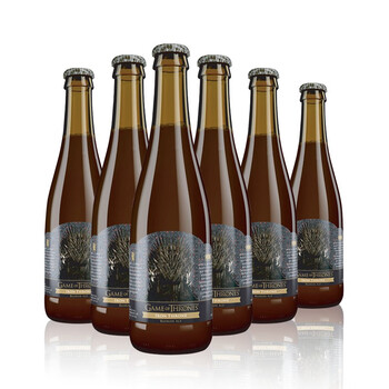duvel/督威旗下 权利的游戏比利时风格金色艾尔 铁王座 皮尔森啤酒355