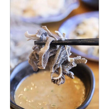 爆羊肚(熟)含麻酱蘸料